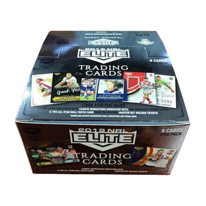 2019 NRL Elite Box (24 Packets) Card Central